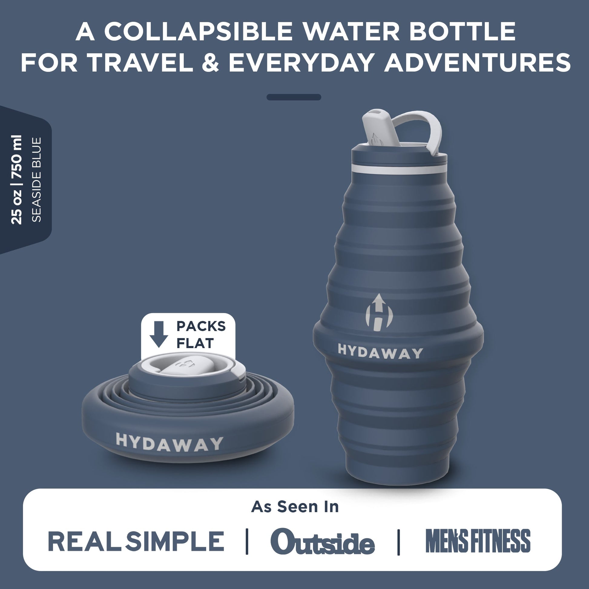 HYDAWAY Collapsible Water Bottle | 25oz