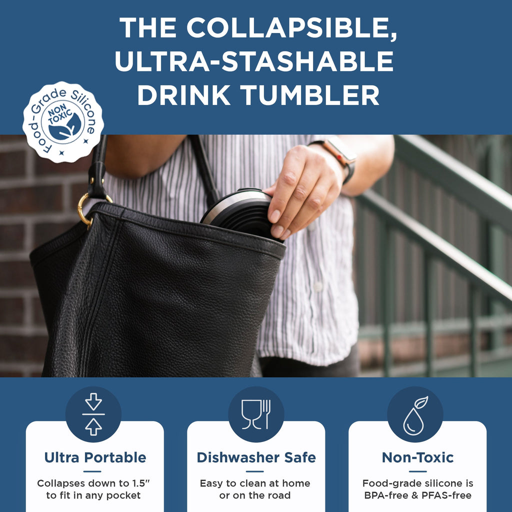 HYDAWAY Collapsible Insulated Drink Tumbler