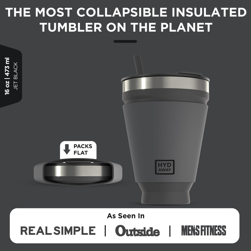 HYDAWAY Collapsible Insulated Drink Tumbler