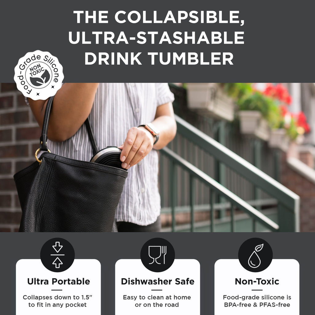 HYDAWAY Collapsible Insulated Drink Tumbler