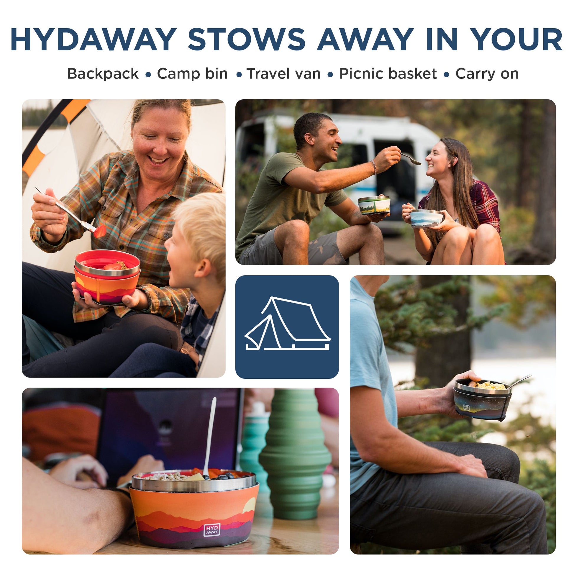 HYDAWAY Collapsible Insulated Bowl | 1-Quart