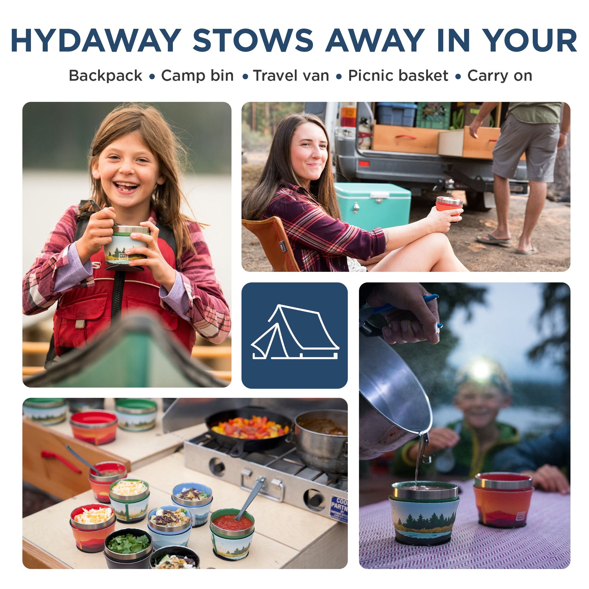 HYDAWAY Collapsible Insulated Bowl | 1.5-Cup