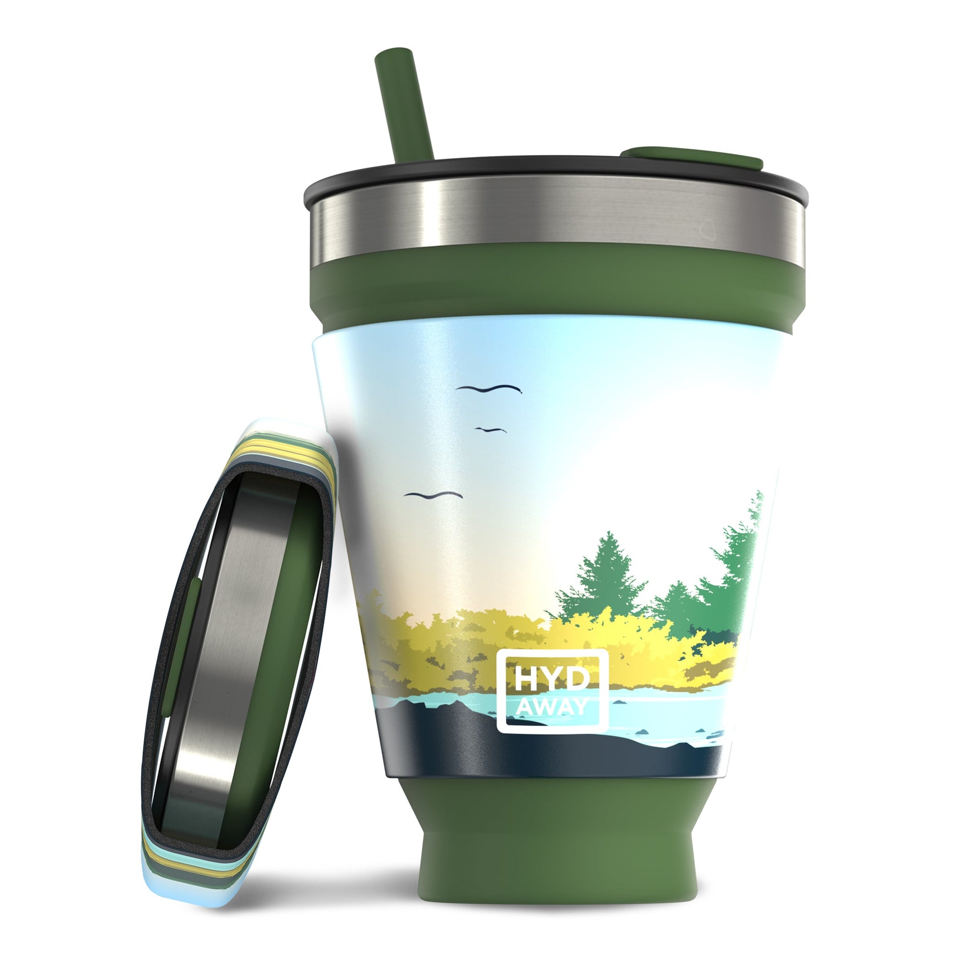 HYDAWAY Collapsible Insulated Drink Tumbler