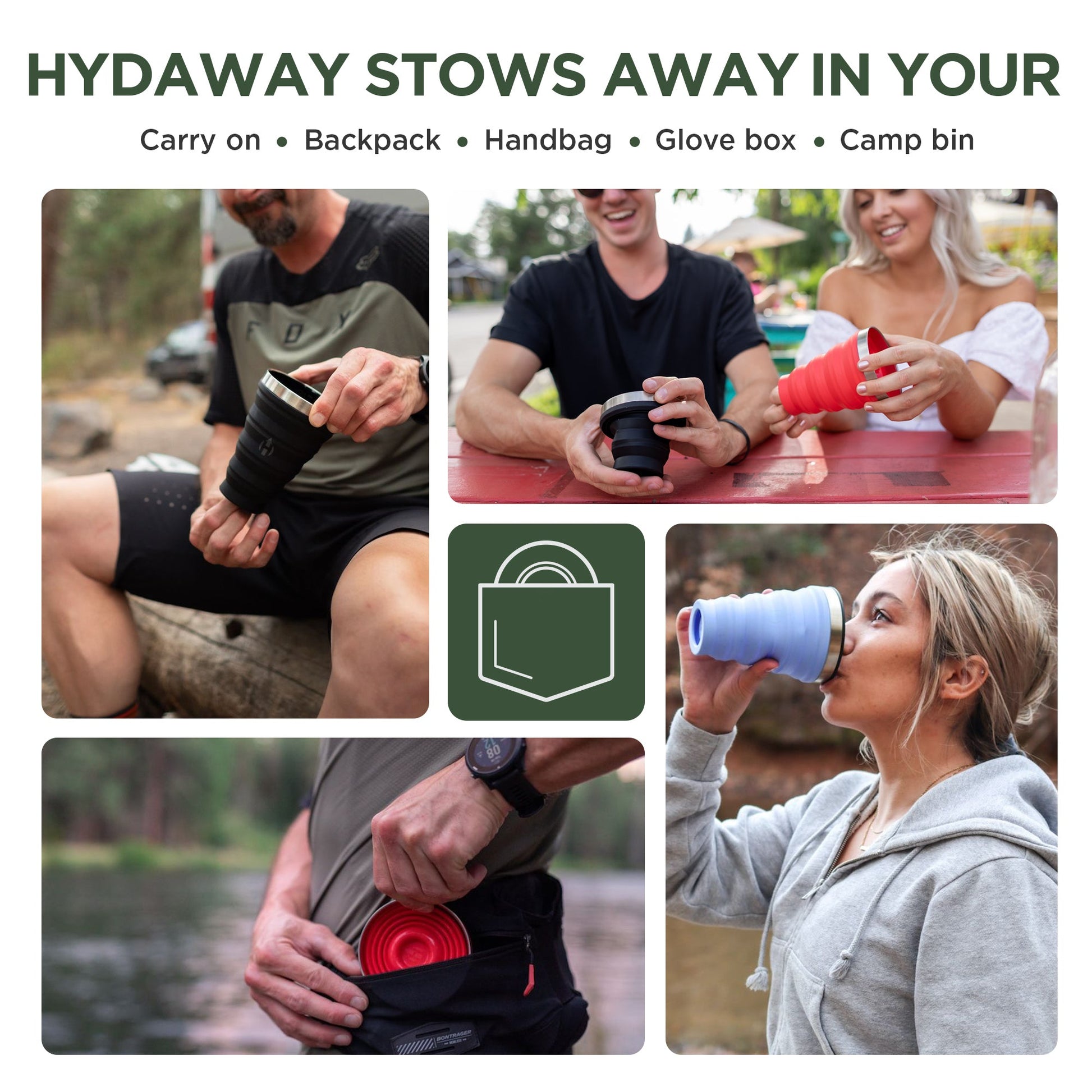 HYDAWAY Collapsible Pint | 16oz