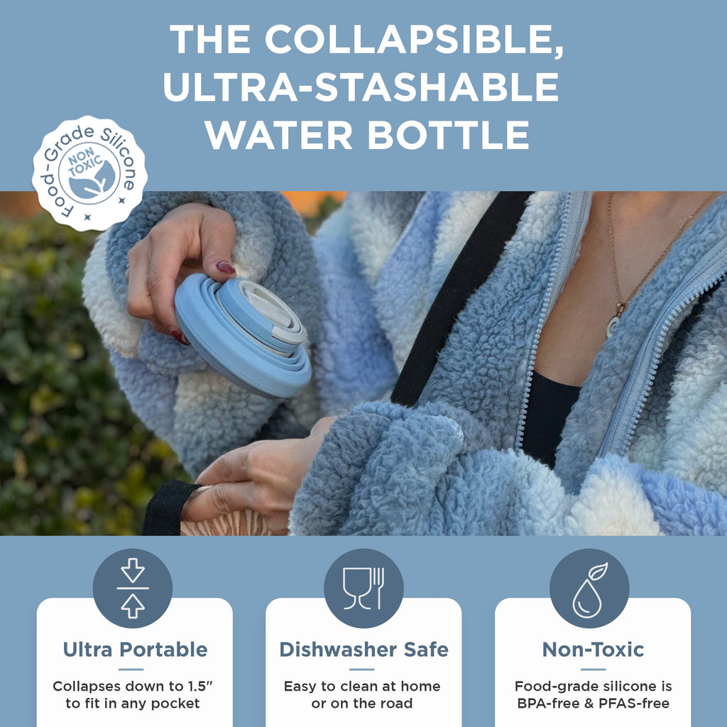HYDAWAY Collapsible Water Bottle | 17oz