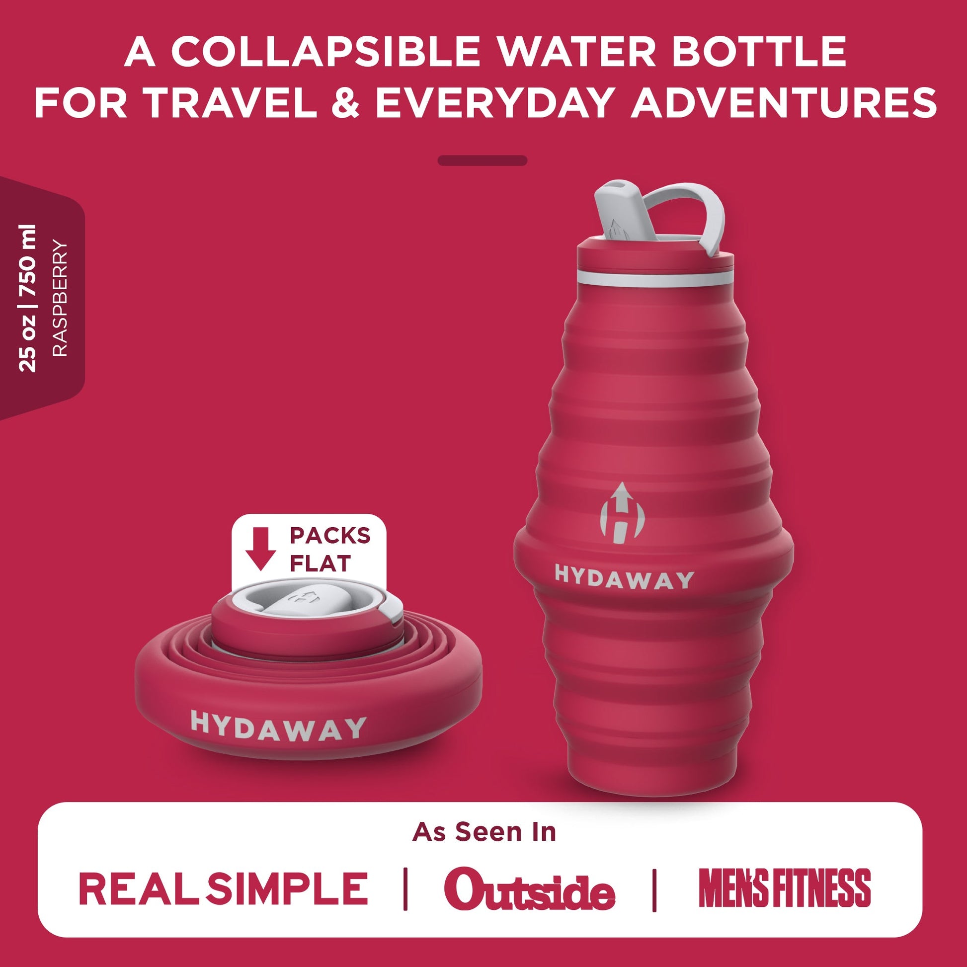 HYDAWAY Collapsible Water Bottle | 25oz