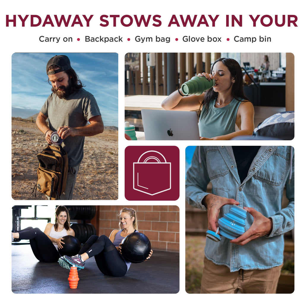 HYDAWAY Collapsible Water Bottle | 17oz