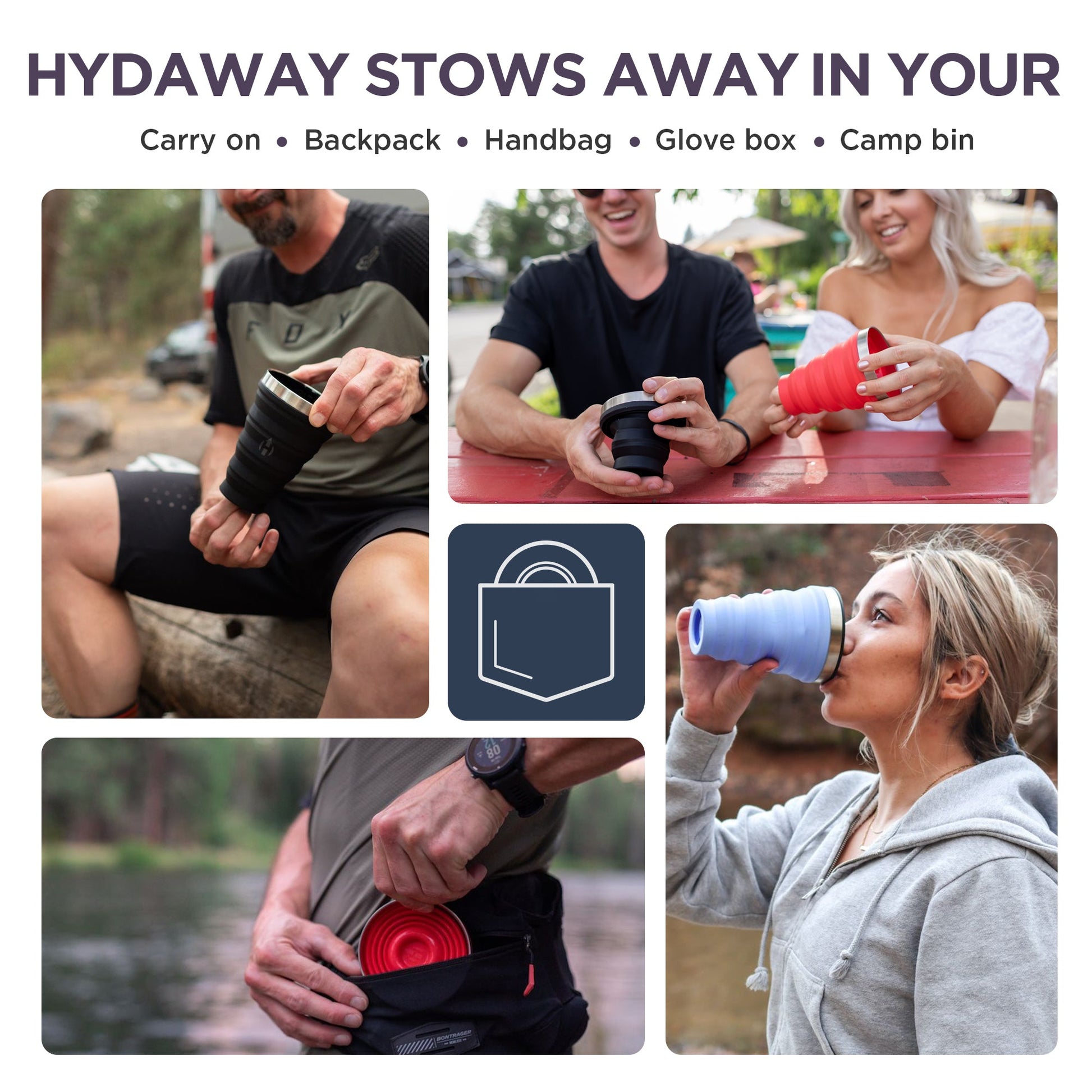 HYDAWAY Collapsible Pint | 16oz
