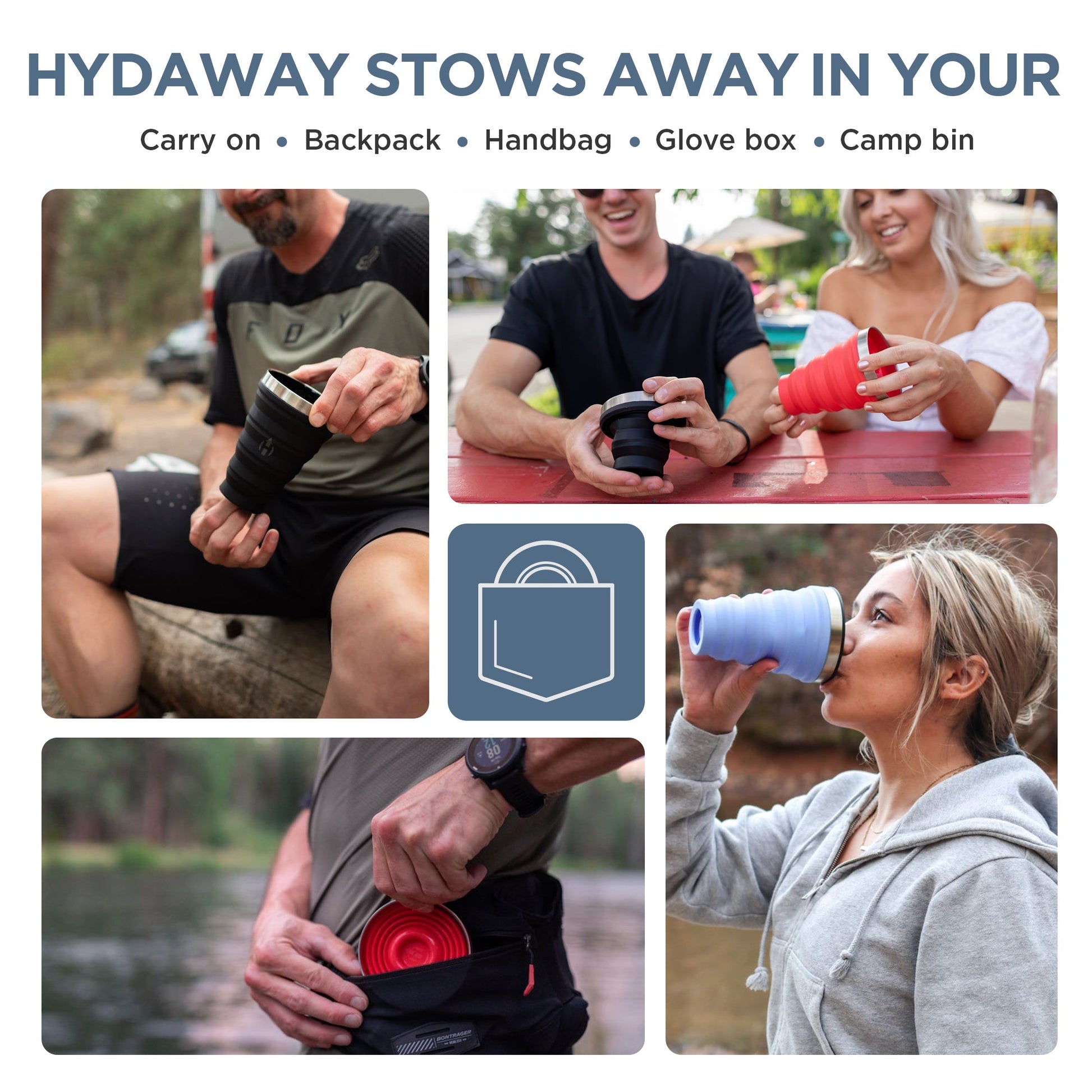 HYDAWAY Collapsible Pint | 16oz