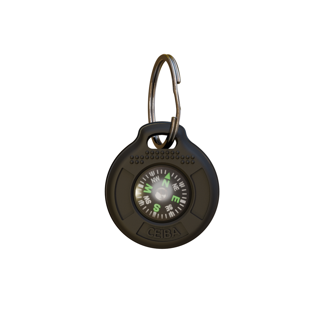 NOMAD Compass Companion | Survival Compass Keychain