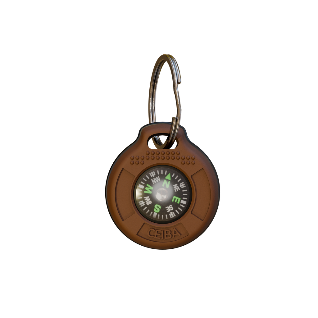 NOMAD Compass Companion | Survival Compass Keychain