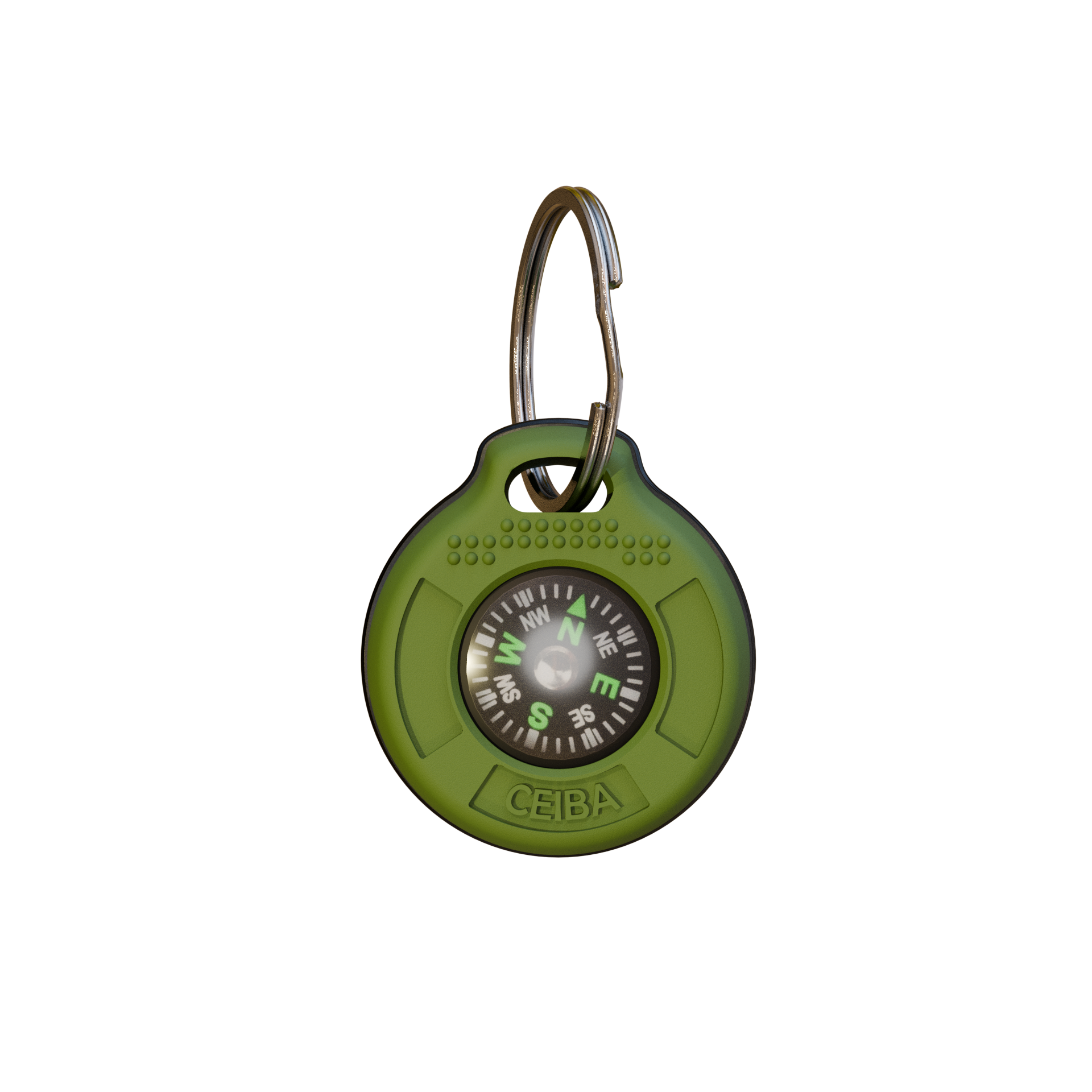 NOMAD Compass Companion | Survival Compass Keychain
