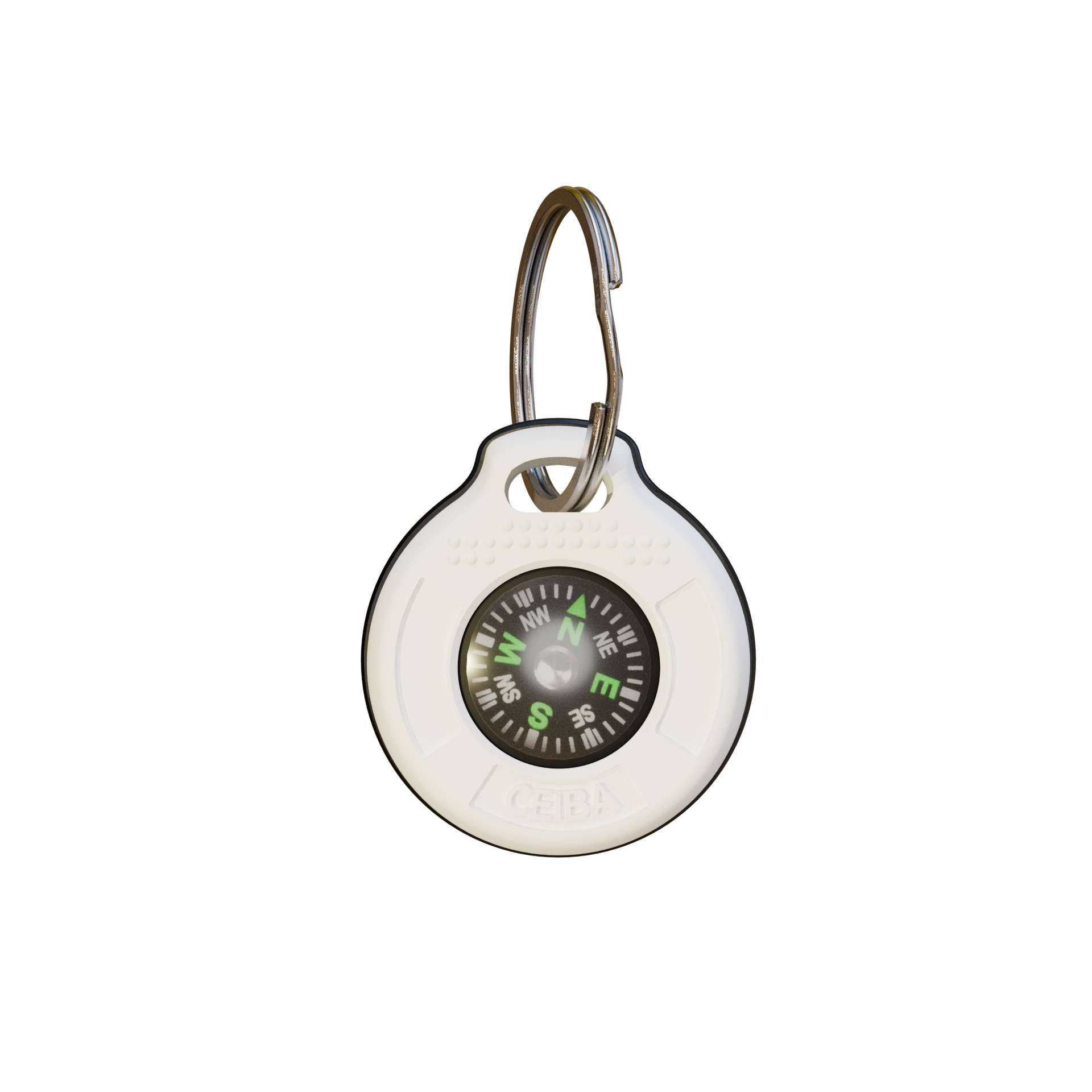 NOMAD Compass Companion | Survival Compass Keychain