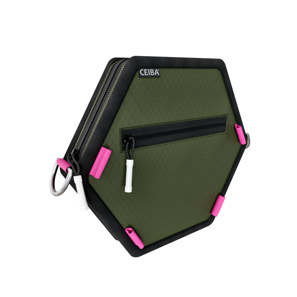 NOMAD Hive Cross Body 7" Travelers Pouch | Kapok Green