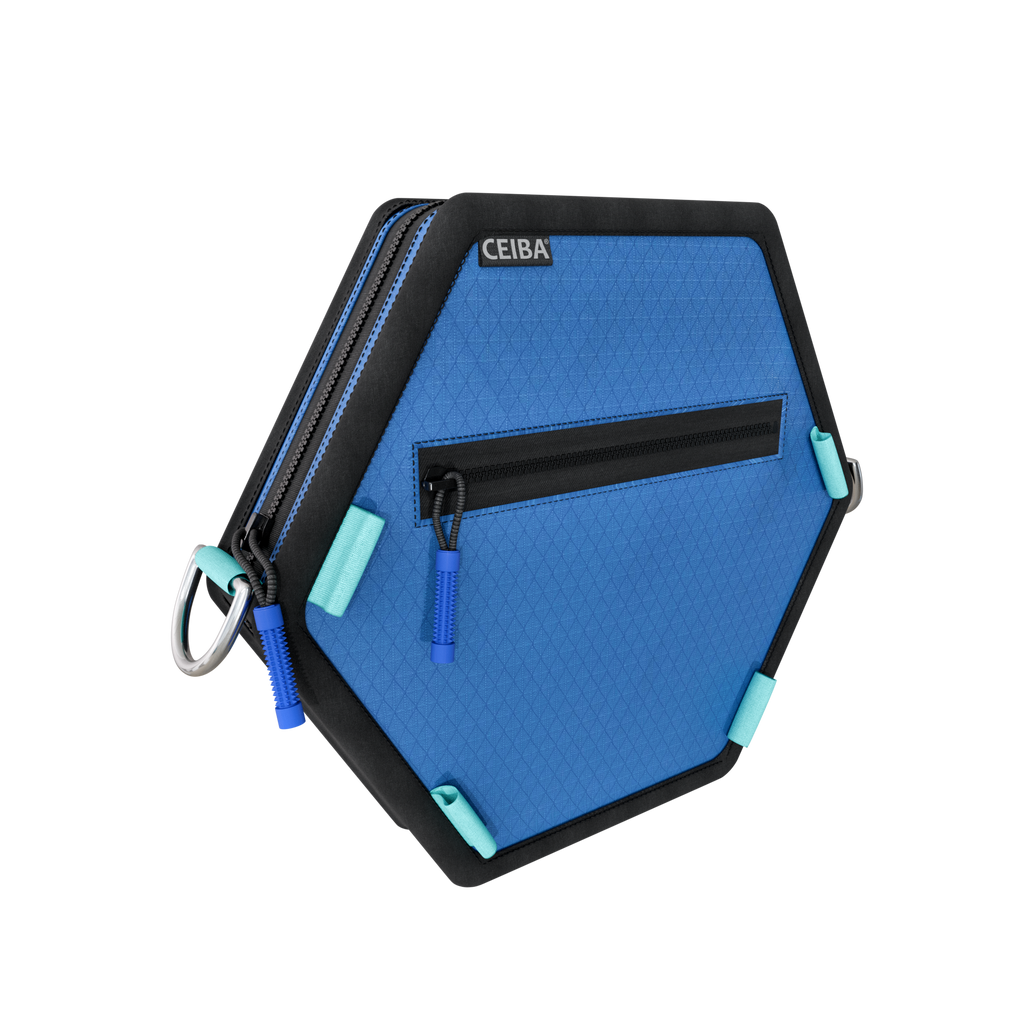 NOMAD Hive Cross Body 7" Travelers Pouch | Reef Blue