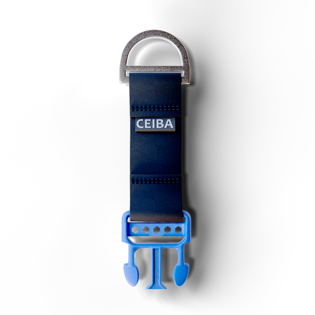 NOMAD 1.5" Short Mesh Male Slide Buckle Accessory Key Strap | 4" Length