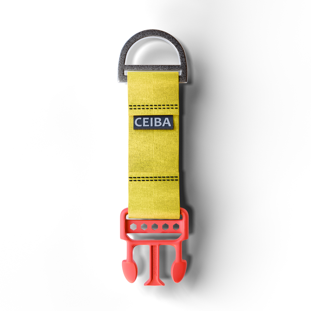 NOMAD 1.5" Short Mesh Male Slide Buckle Accessory Key Strap | 4" Length
