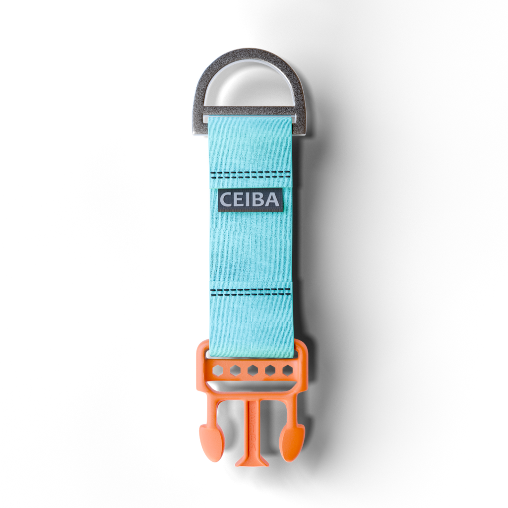 NOMAD 1.5" Short Mesh Male Slide Buckle Accessory Key Strap | 4" Length