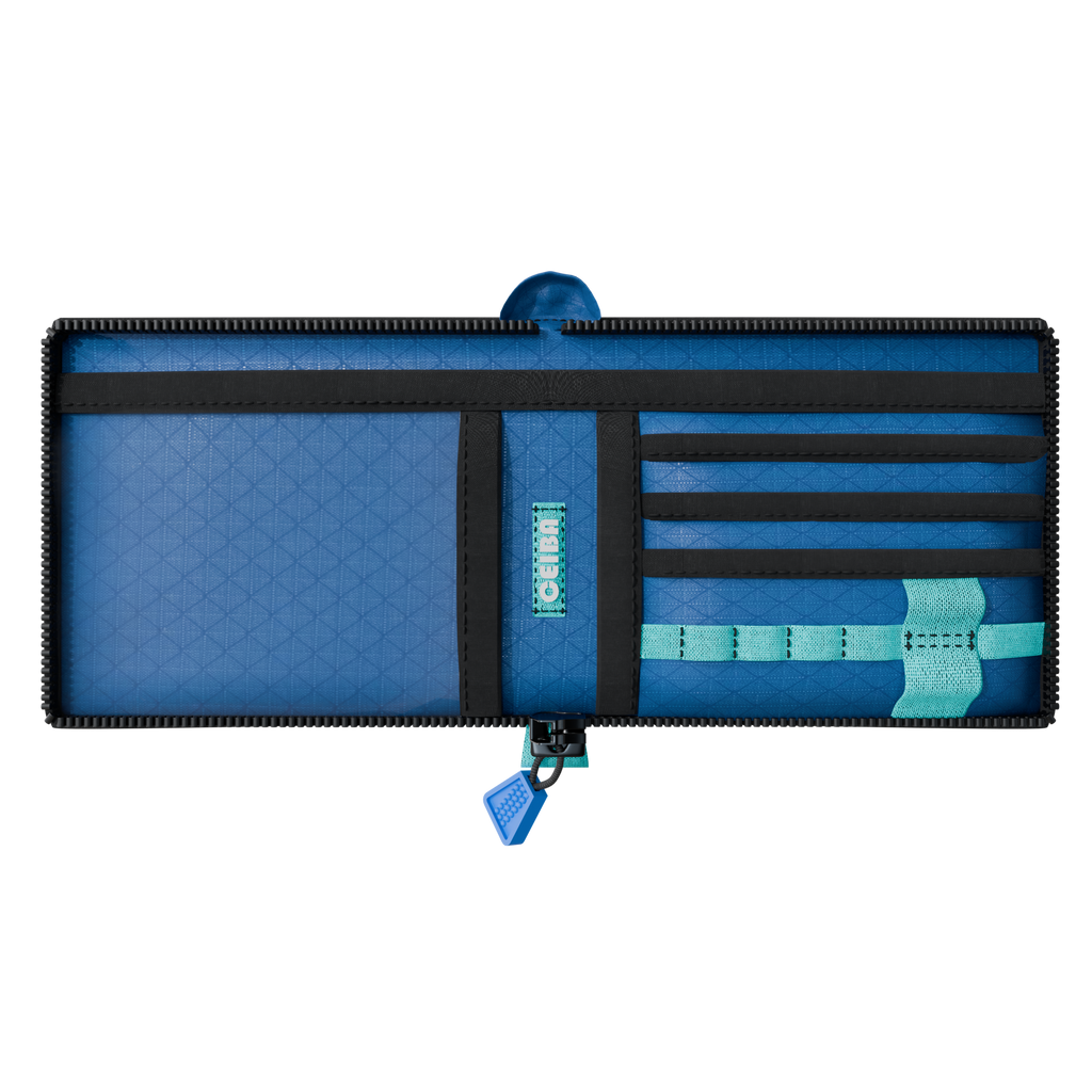 NOMAD Legacy Bi-Fold Wallet | Reef Blue