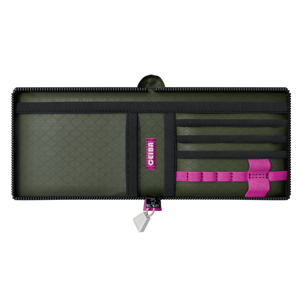 NOMAD Legacy Bi-Fold Wallet | Kapok Green