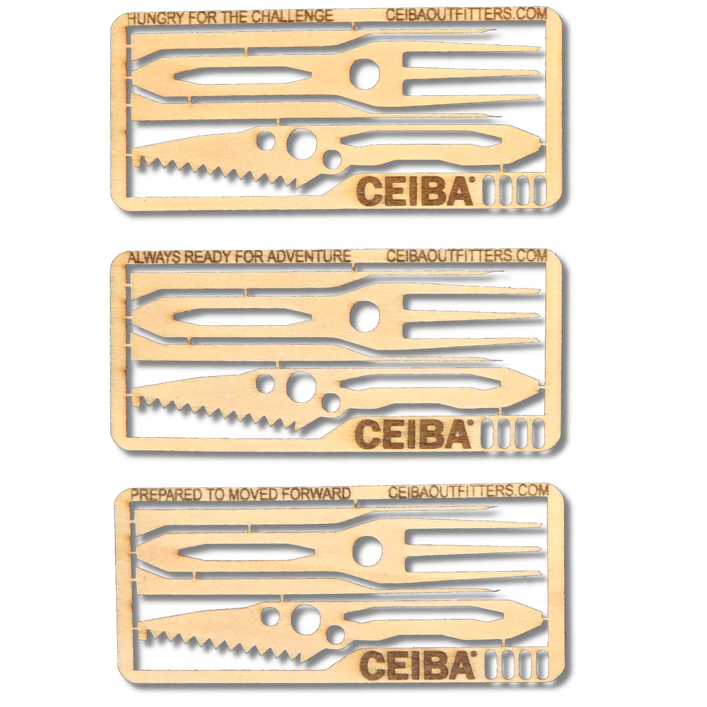 Pocket Utensil Kit Card | Beechwood