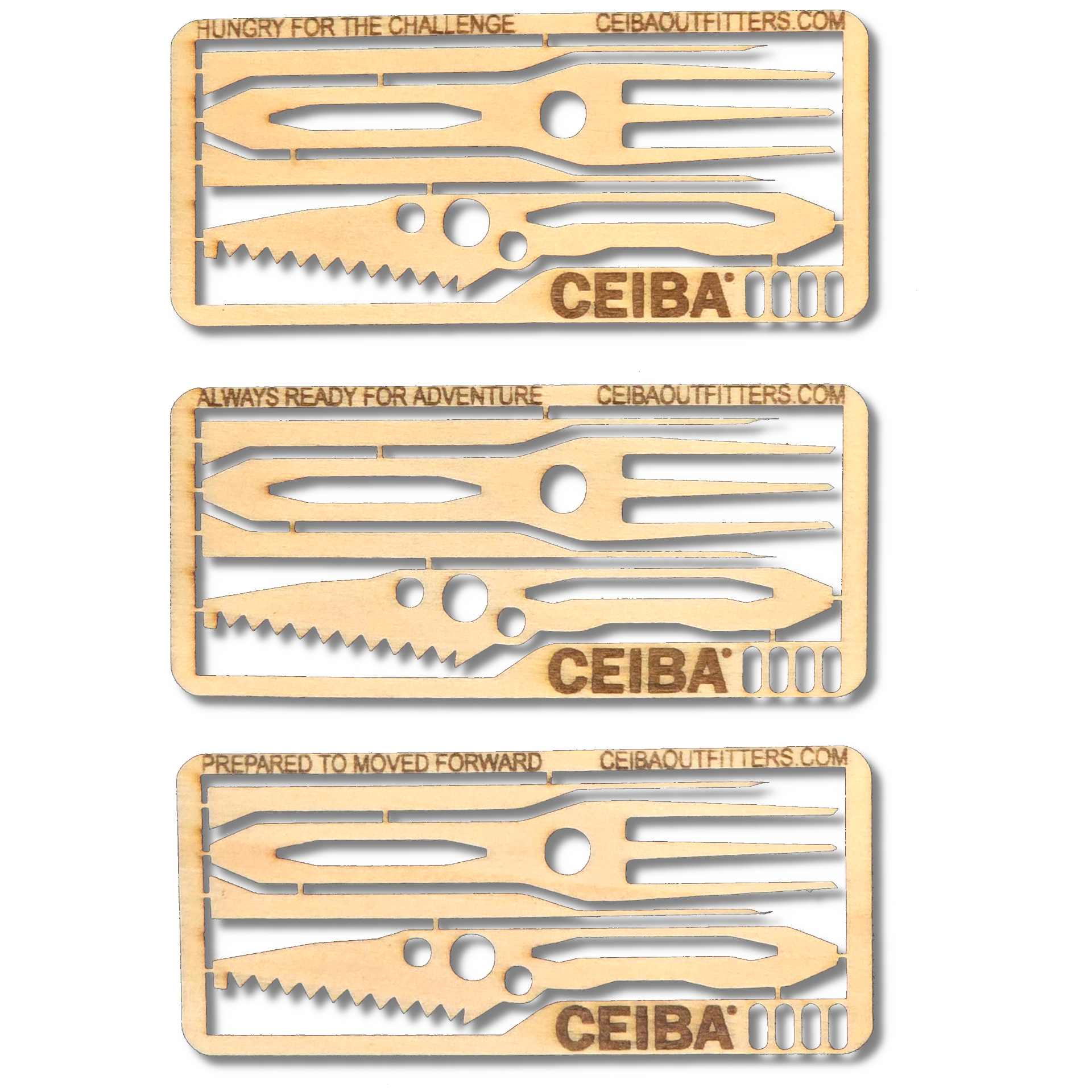 Pocket Utensil Kit Card | Beechwood