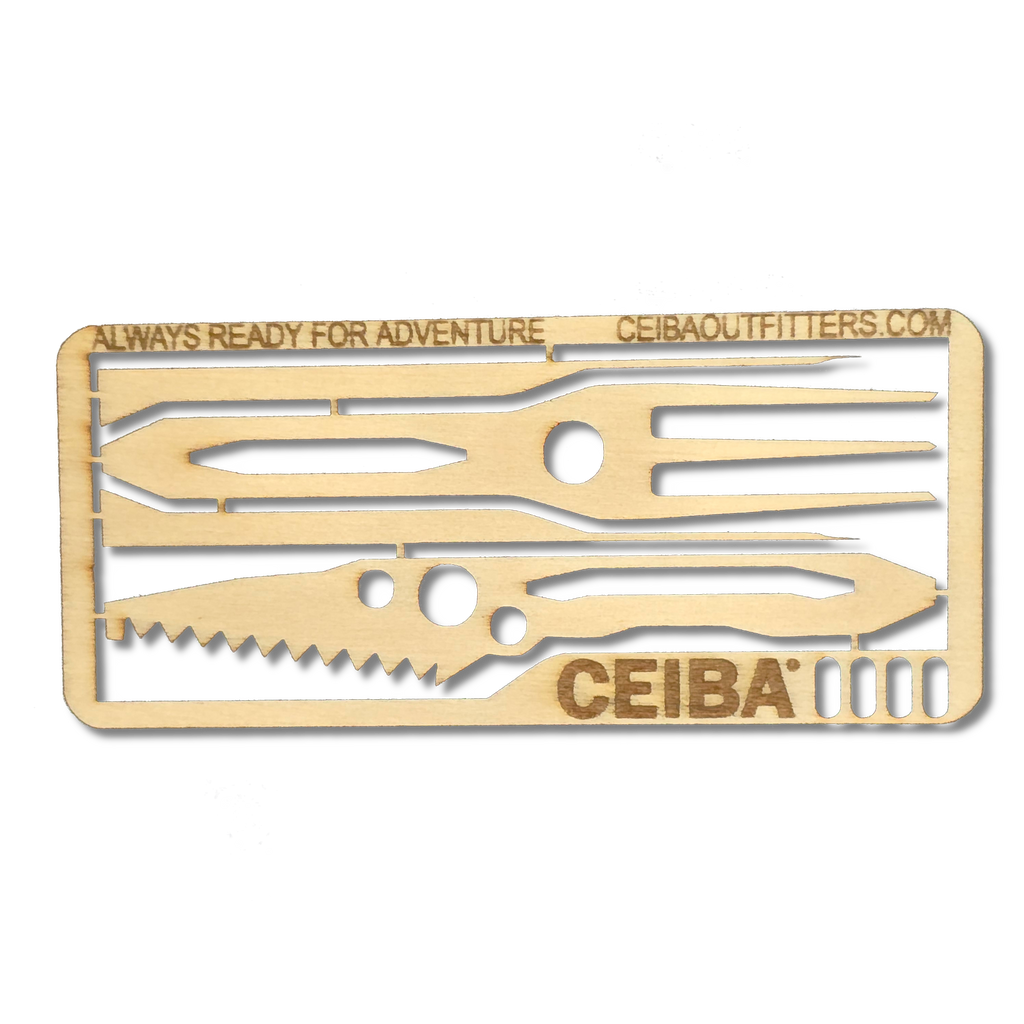 Pocket Utensil Kit Card | Beechwood